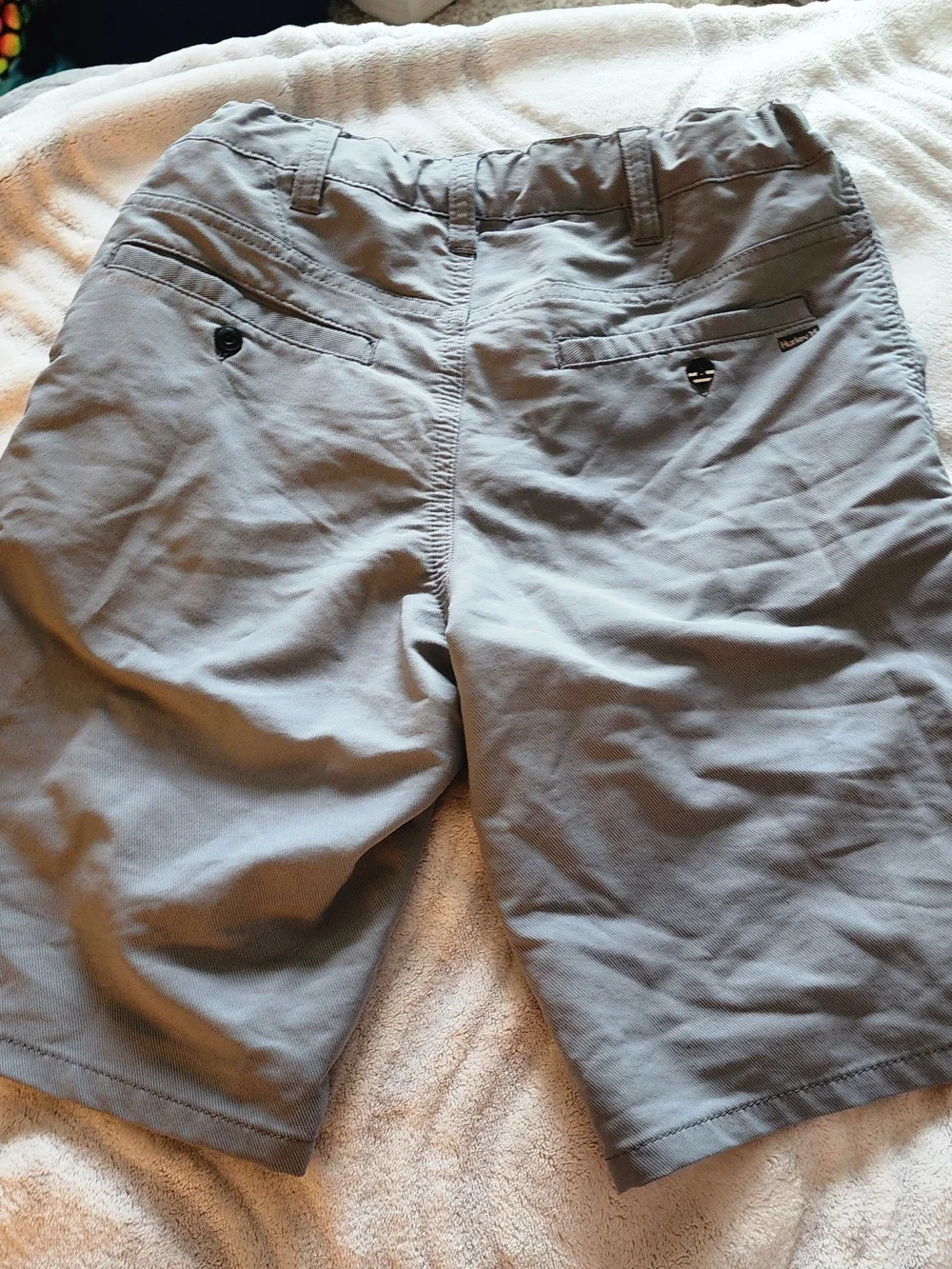 Hurley Men’s Light Gray Chino-Style Performance Pants